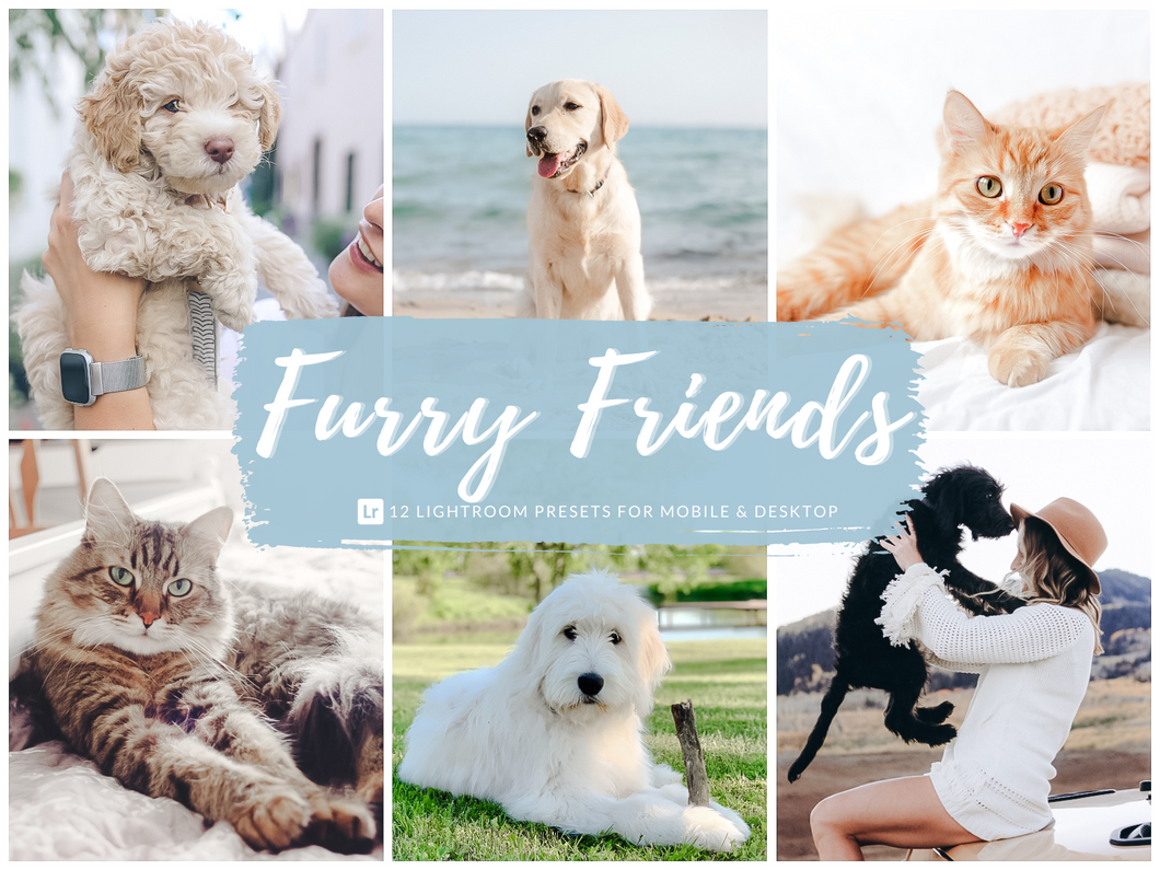Furry Friends Pet Lightroom Presets