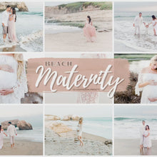Load and play video in Gallery viewer, Maternity Beach Lightroom Presets
