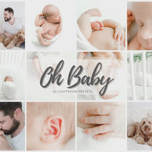 Load and play video in Gallery viewer, Oh Baby Lifestyle Newborn Lightroom Presets
